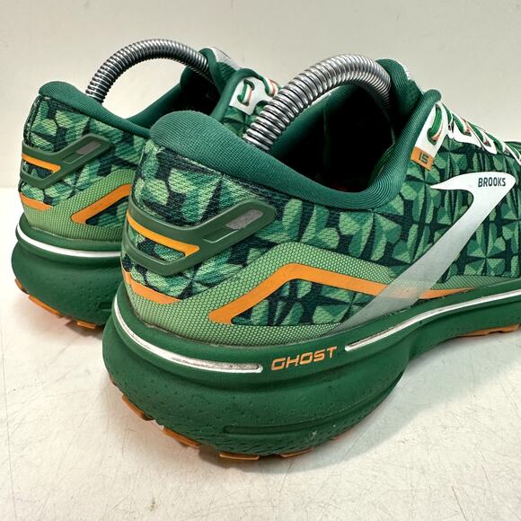 RARE GUC Brooks Ghost 15 'Run Lucky' Shoe Saint Patrick's Day Irish Women 11 - Picture 4 of 10